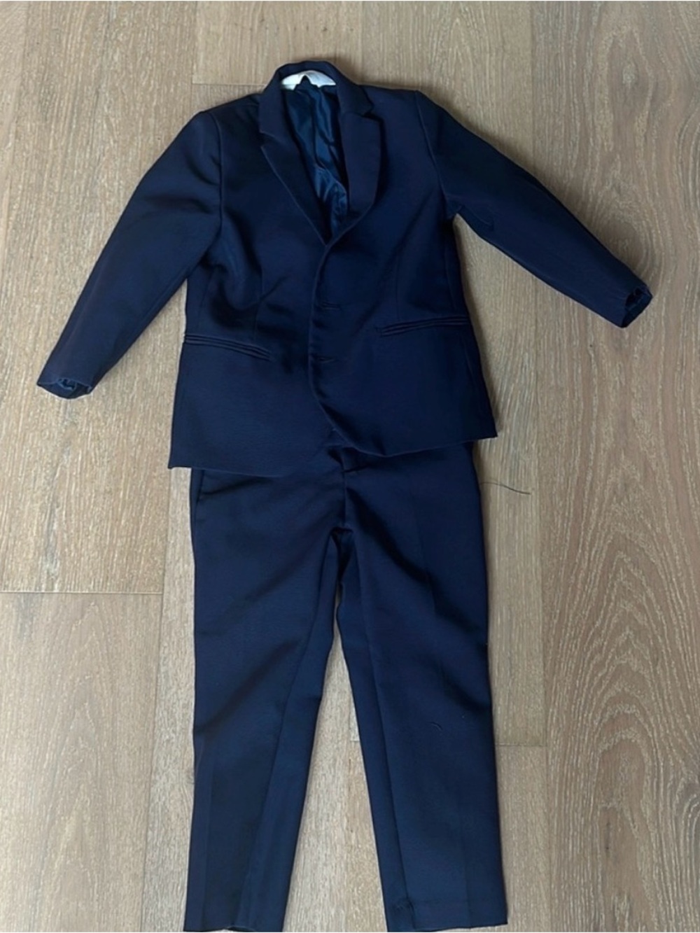 H&M Boys Navy Two-Piece Suit Set